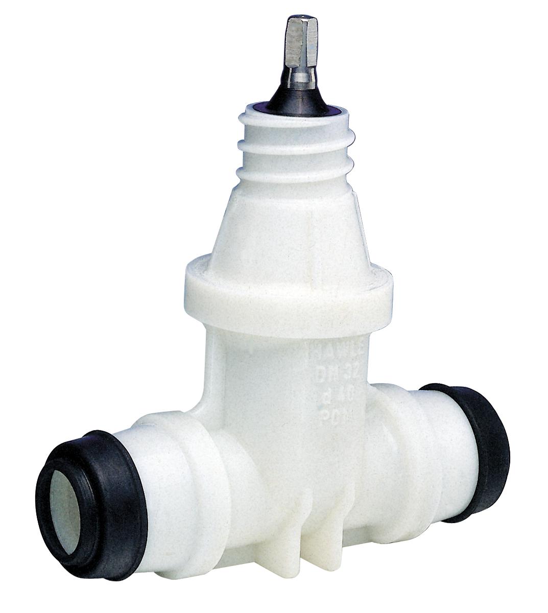 Bakkekran Hawle POM ISO2 - 32 mm Bakkekran POM ISO2 1" Hawle
