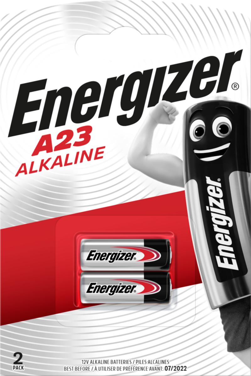Batteri Energizer A23/E23A - BATTERI Alkaline A23/E23A FSB2 A23/LR23 2stk/forp