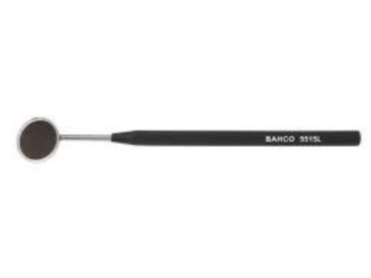 Speil Bahco 5515L m/plasthåndtak - Inspeksjonspeil 5515L Bahco Ø21X160mm glassfib.skaft