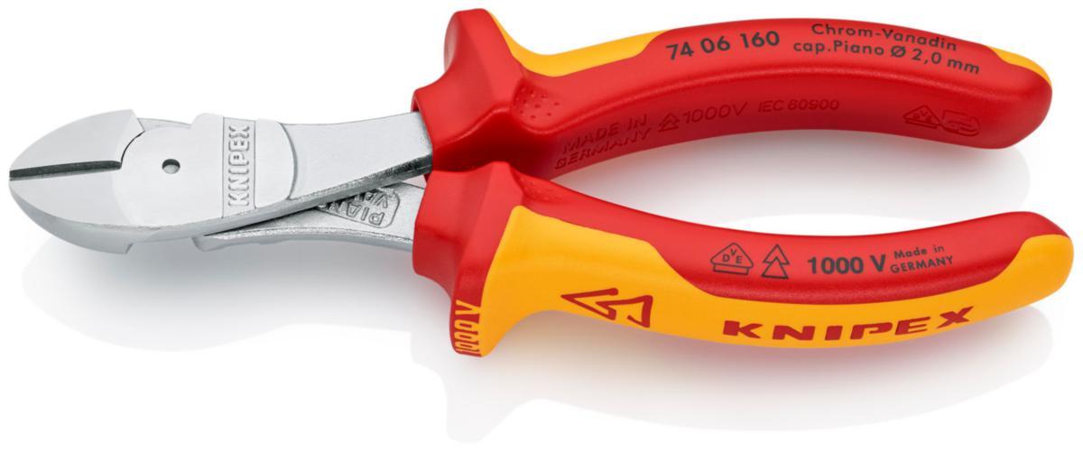 Sideavbiter Knipex 7406 1000V - Sideavbiter 7406 Knipex 160mm 1000V VDE