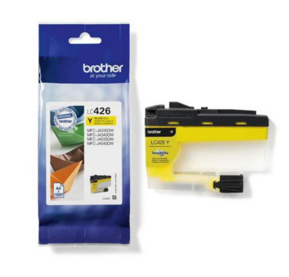 Blekk LC426Y Brother gul - Blekk LC426Y Brother gul