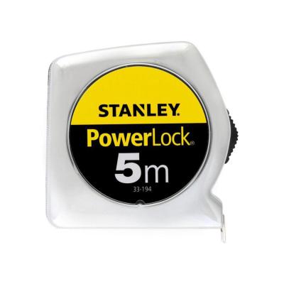 Målebånd PowerLock 5m Stanley 19mmX5m