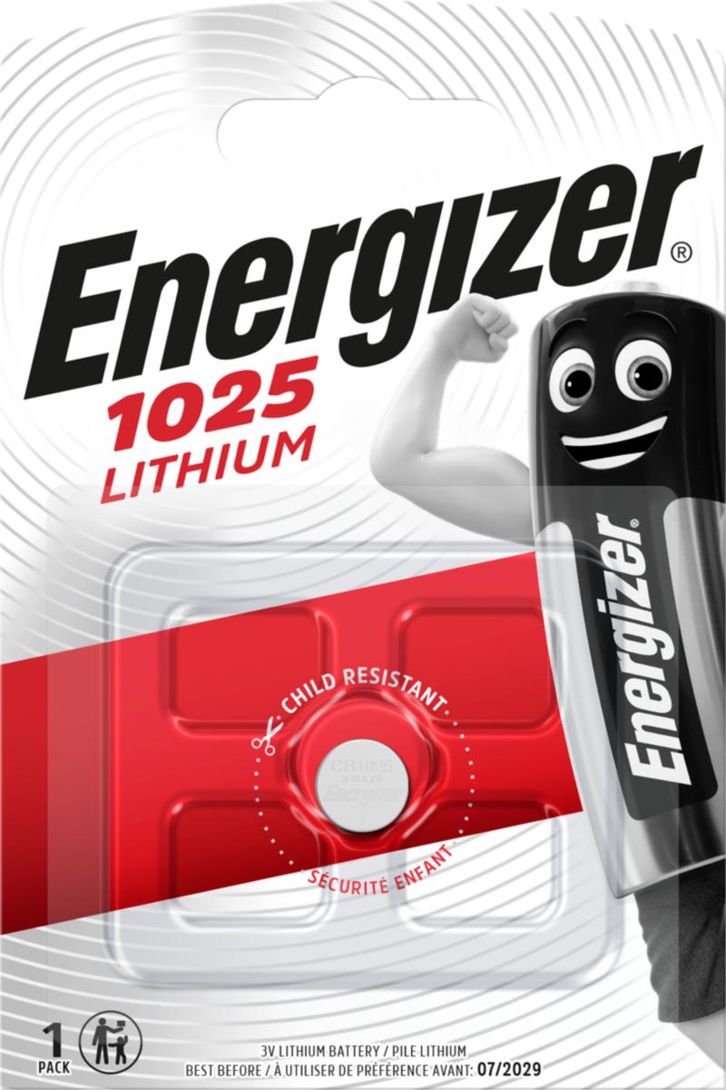 Batteri Energizer BR BP1 - BATTERI Lithium CR1025 BP1