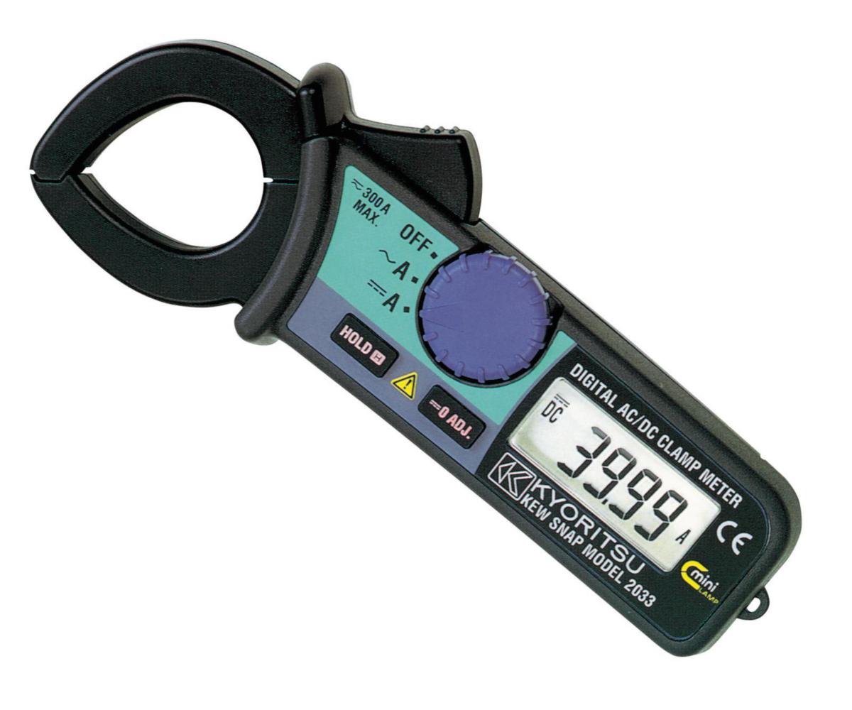 Strømtang Elma digital Kyoritsu - DIG.TANGAMP.METER ELMA K2033 MINI STRØMTANG AC/DC