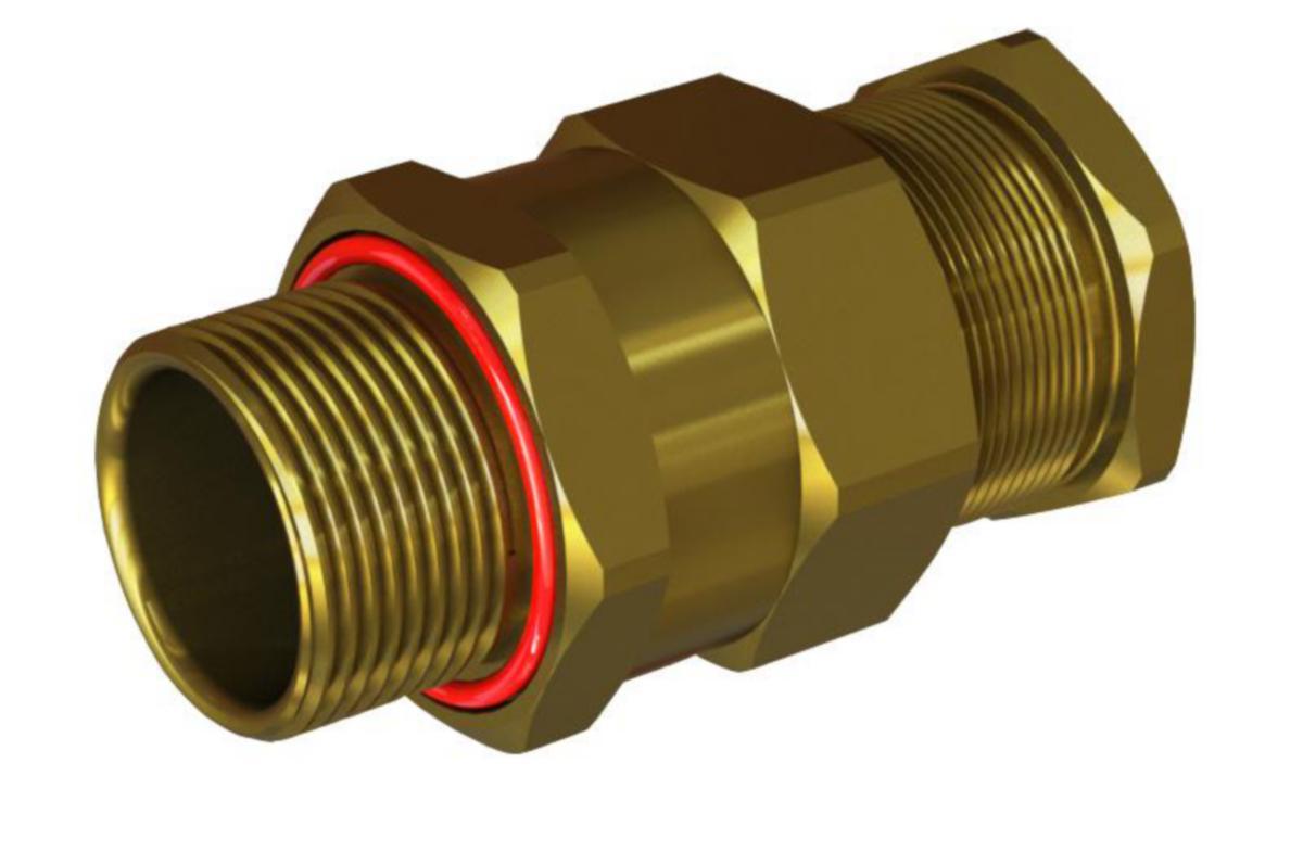 Nippel Stahl Tranberg Gland D620 - M20/C1 Ø9.0-14.3mm Gland: D620