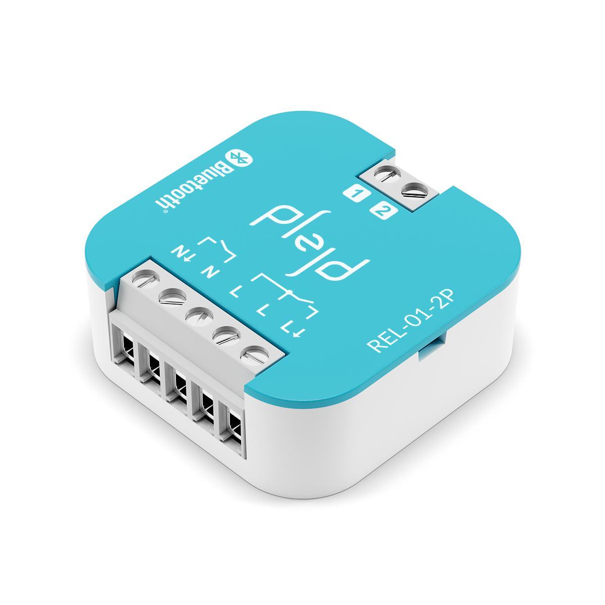 Relé 1-2pol Bluetooth,mesh - Rele 2pole. 13A. mesh. BT REL-01-2P