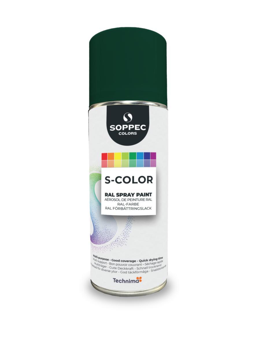 Spraylakk Soppec - Spraylakk S-Color Ral 6009 Soppec 400ml Gran Grønn
