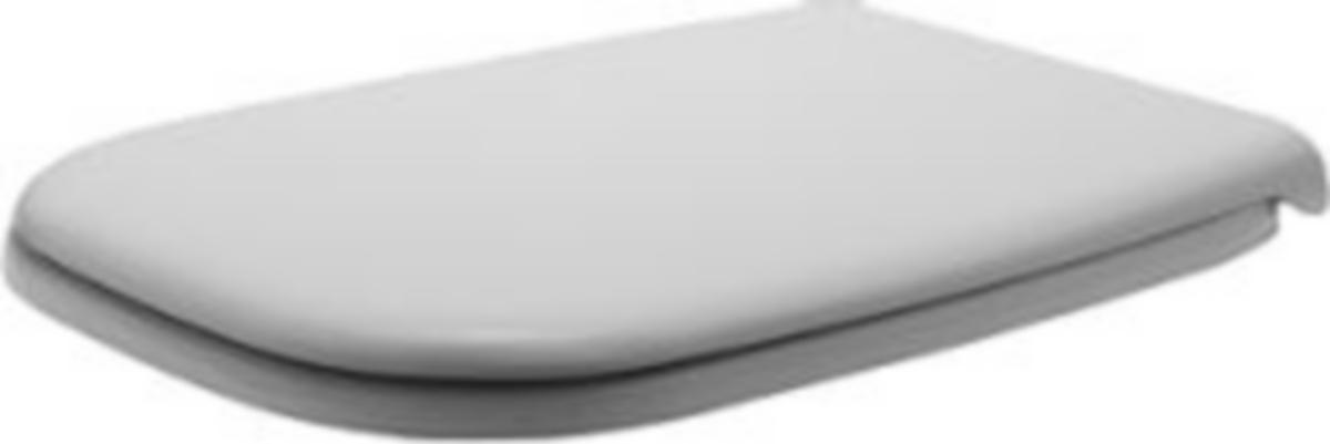 Klosettsete D-Code, 006731 - Duravit D-Code sete rustfrie stålhengsler
