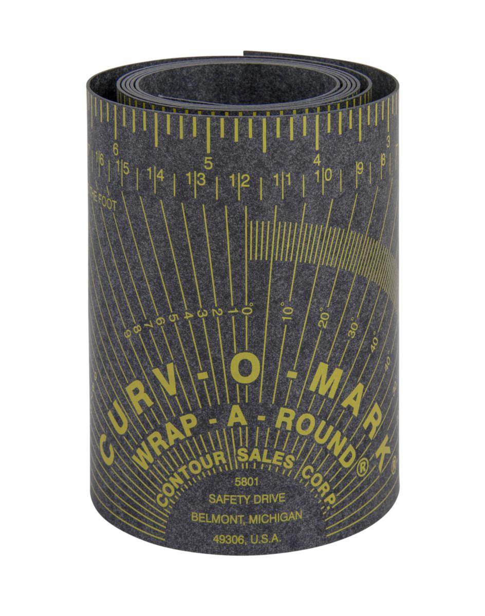 Målebånd Diesella CURV-O-MARK Wrap-a-round - Curv-O-Mark Medium Ø3-6" Diesella grå 164GG 280°C/550°F