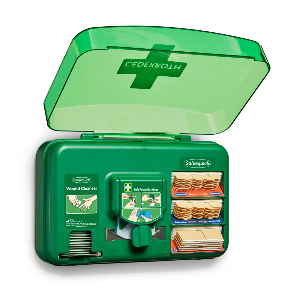 Førstehjelpsdispenser Cederroth Wound Care - Førstehjelpdispenser Cederroth Wound Care
