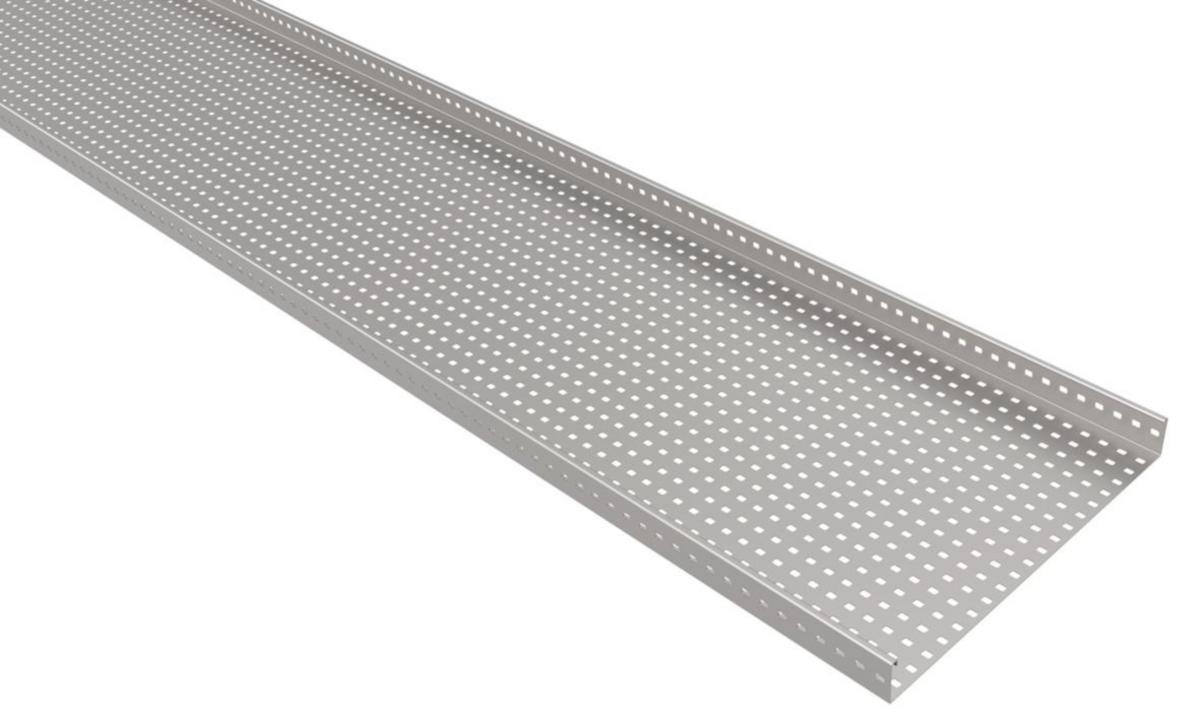 Kabelbane MP perforert - Kabelbane perf 400mm Varmf 2m