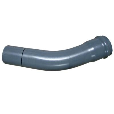 160 mm x 30° PVC trykkrørsbend SDR 21 grå