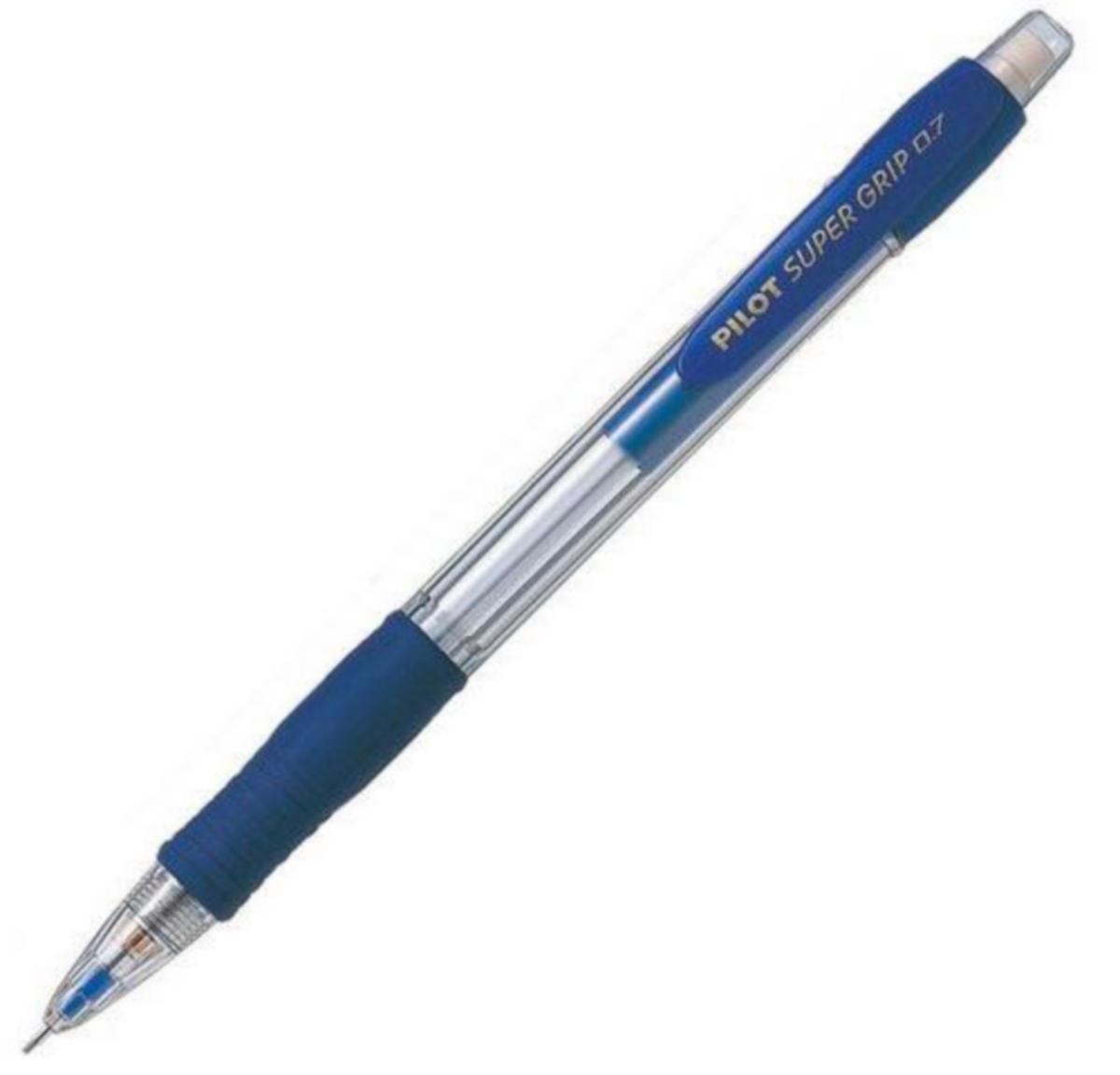 Trykkblyant Pilot supergrip - Trykkblyant Supergrip 0.7mm Pilot blå