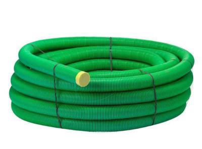 50/42 mm DV grønn kabelrør m/ trekketråd kveil a 50 mtr.