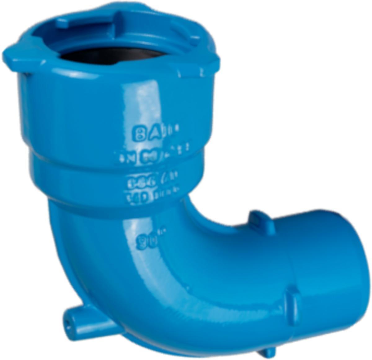 Baio Muffe/spissbend 90° (Haidro 543-01) - DN80 Baio Muffe/spissbend 90° 543-01