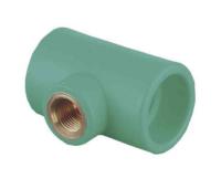 T-rør med innvendig gjenge, Blue pipe / Green pipe og tappevann