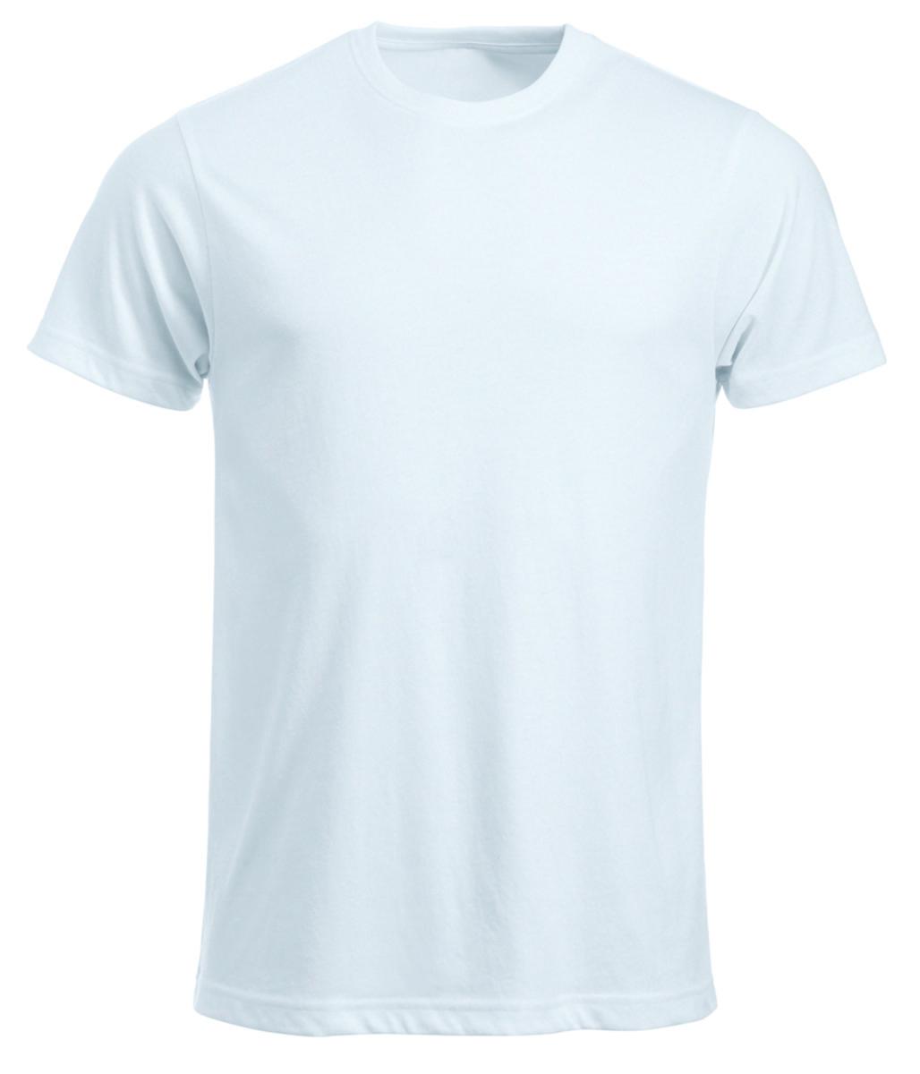 T-skjorte Clique™ New Classic-T - T-skjorte Clique New Classic-T Hvit str 5XL
