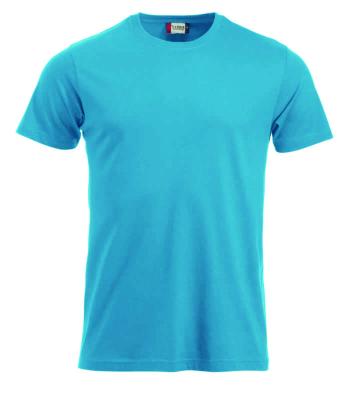 T-skjorte Clique New Classic-T Turkis str XL