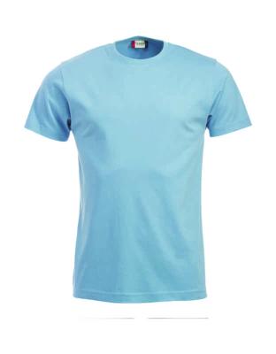 T-skjorte Clique New Classic-T Lys blå str XL