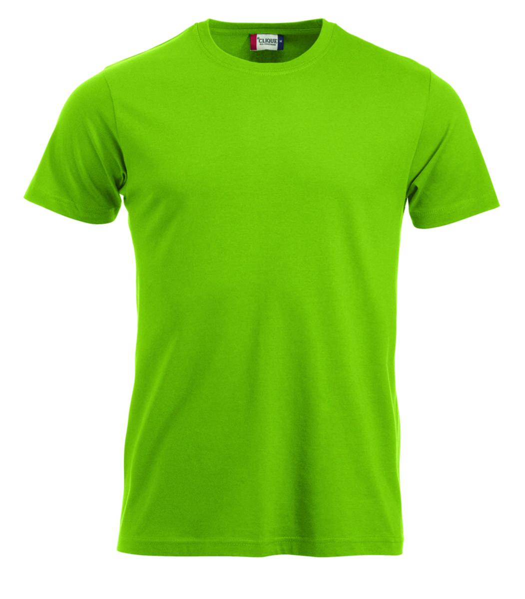 T-skjorte Clique™ New Classic-T - T-skjorte Clique New Classic-T Lysegrønn str S