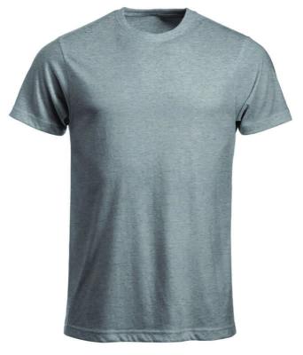 T-skjorte Clique New Classic-T Gråmelert str XL