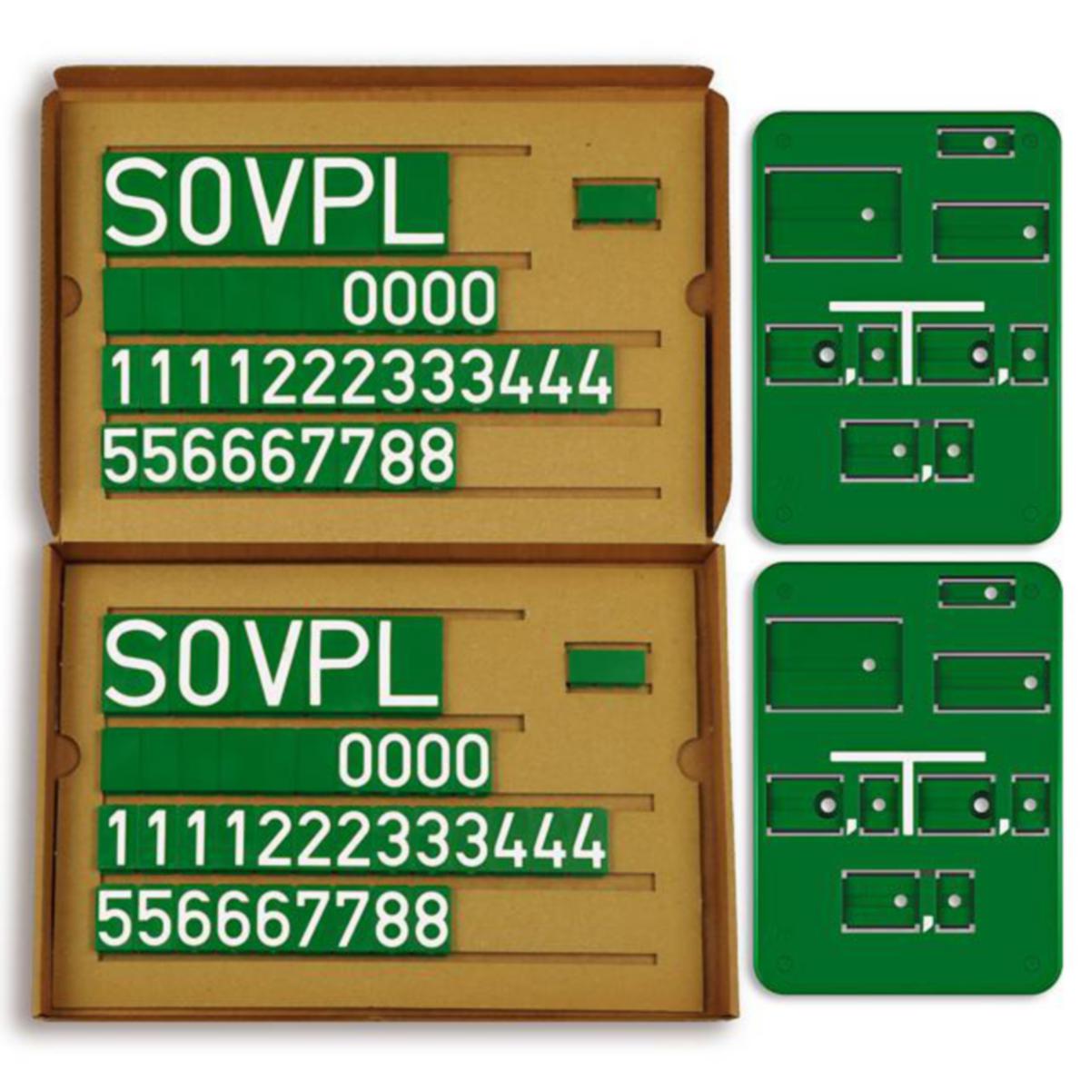 Standardpakker skilt, a-collection - Standard pakke B f/avløp-10805 40 mm S.O.V.P.L