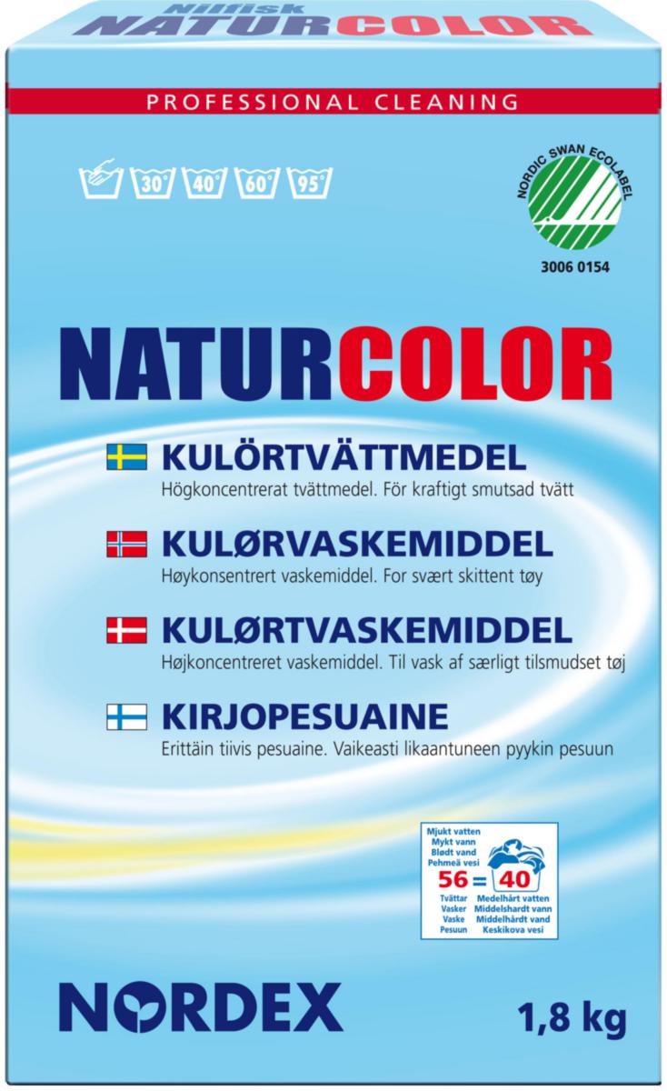 Vaskemiddel Clara NaturColor - Vaskemiddel Natur Color Nordex 1.8kg