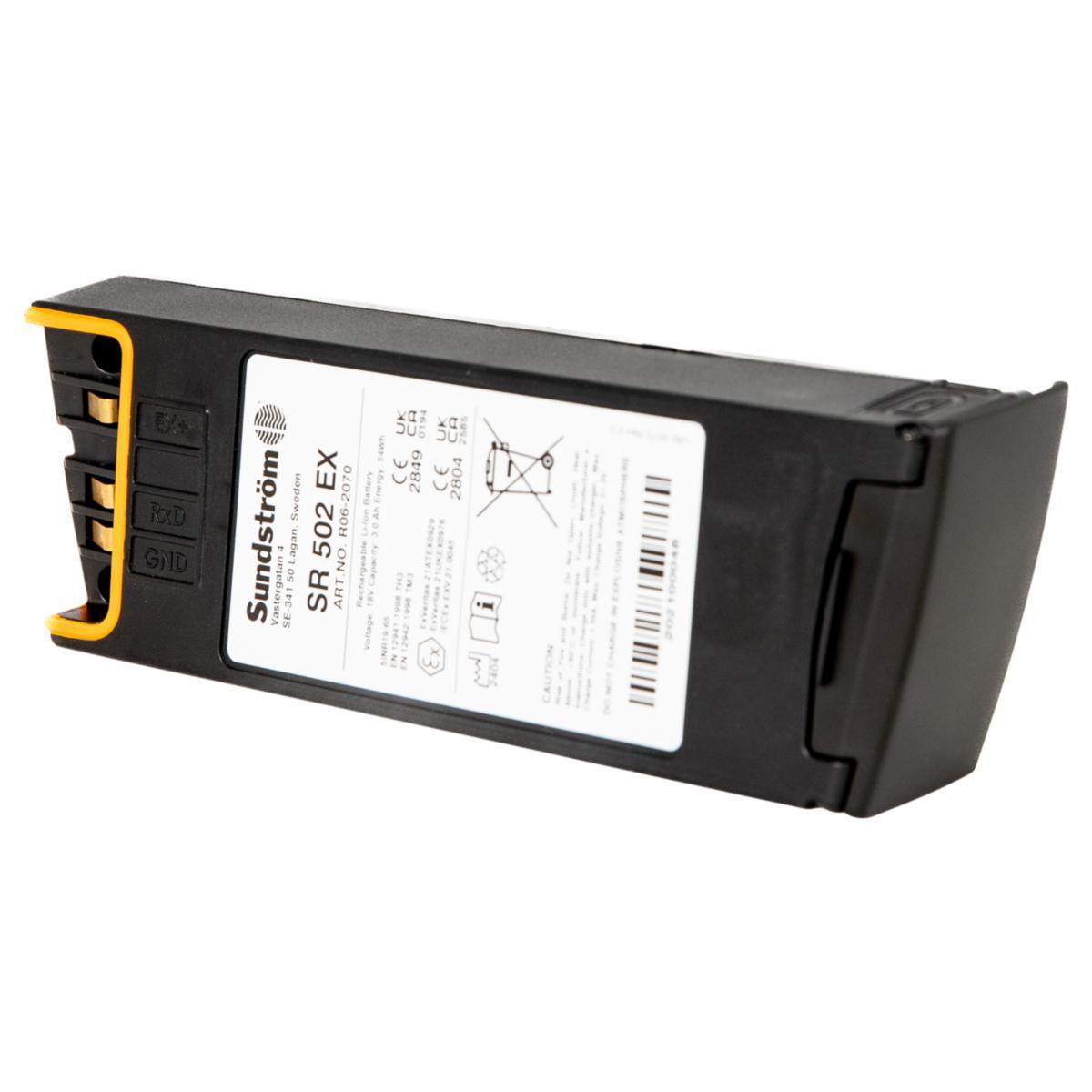 Batteri Sundström SR 502 EX - Batteri SR 500 3,0Ah Sundström