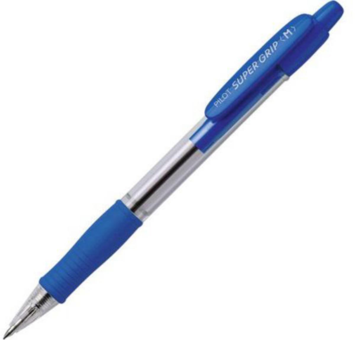 Kulepenn Pilot Supergrip M - Kulepenn Pilot Supergrip M Blå