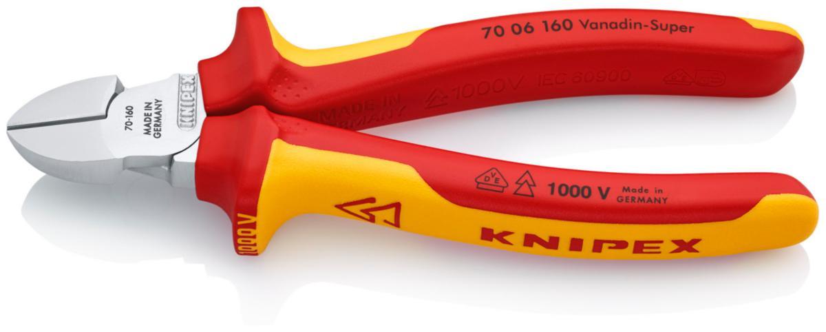 Sideavbiter Knipex 7006 1000V - Sideavbiter 7006 Knipex 160mm 1000V VDE SB