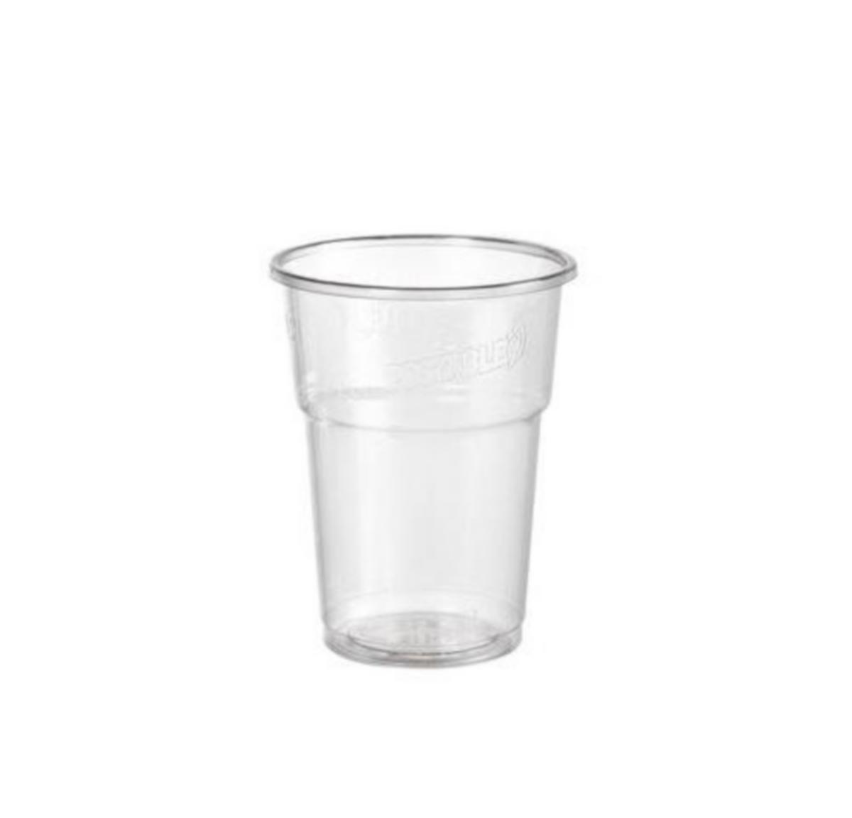 Plastglass Duni Bioplast - Plastglass 25cl Bio Duni 50pk 199502