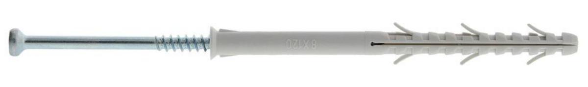 Lettbetongplugg Adjufix - Nylonplugg 8X100mm TX25 Adjufix med skrue a50