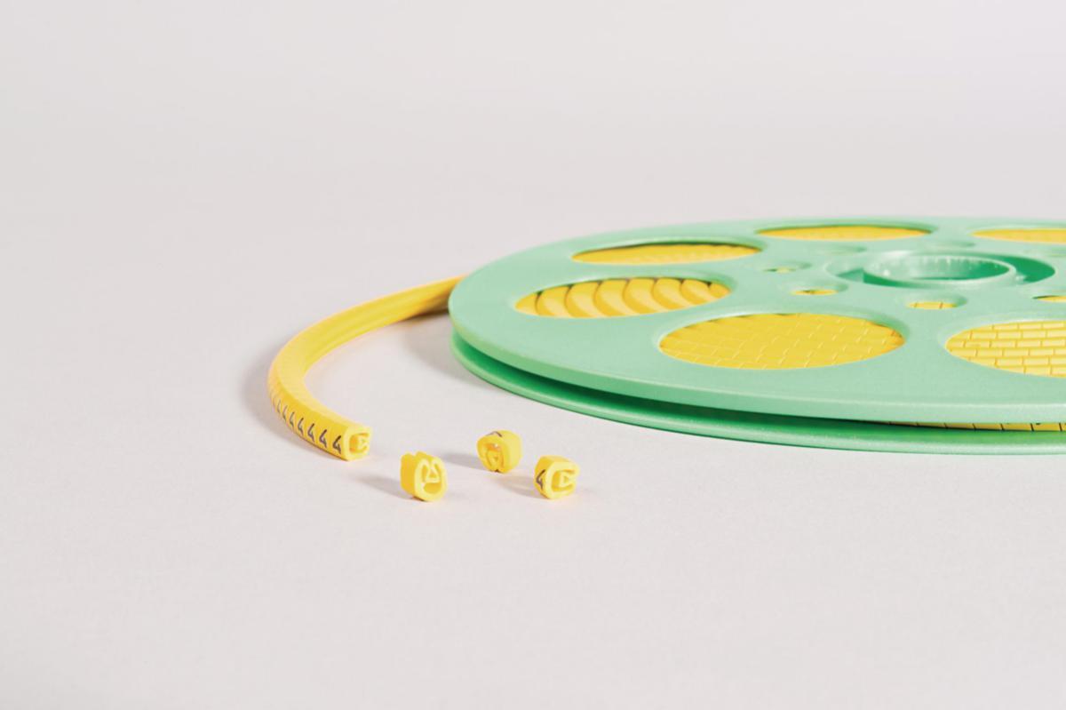 Merkehylser HellermannTyton HGDC1-3 - Ledermerke HGDC1-3YW 9 1000RL