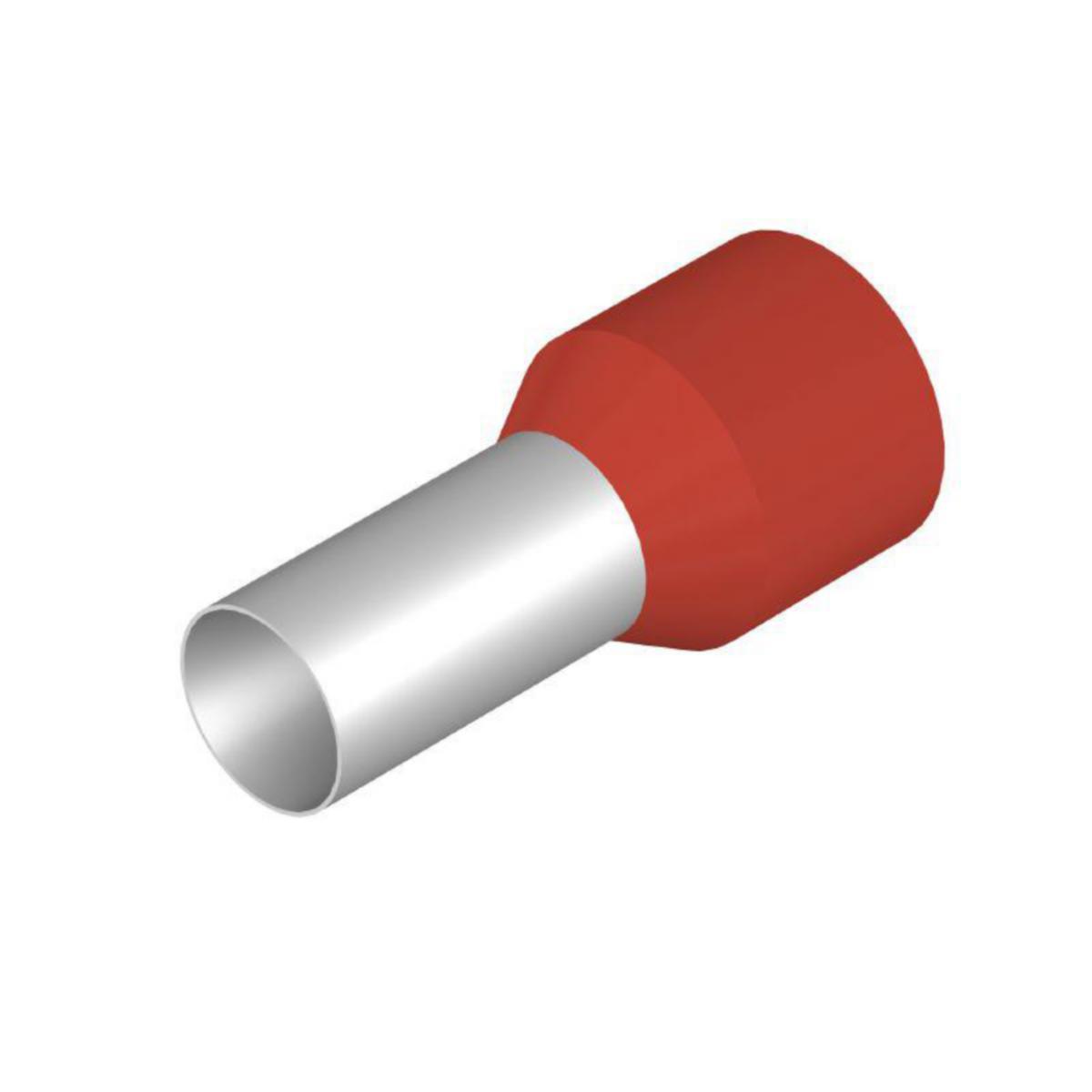 Endehylse med Plastkrage Standard Weidmuller - H35,0/30D 16 R
