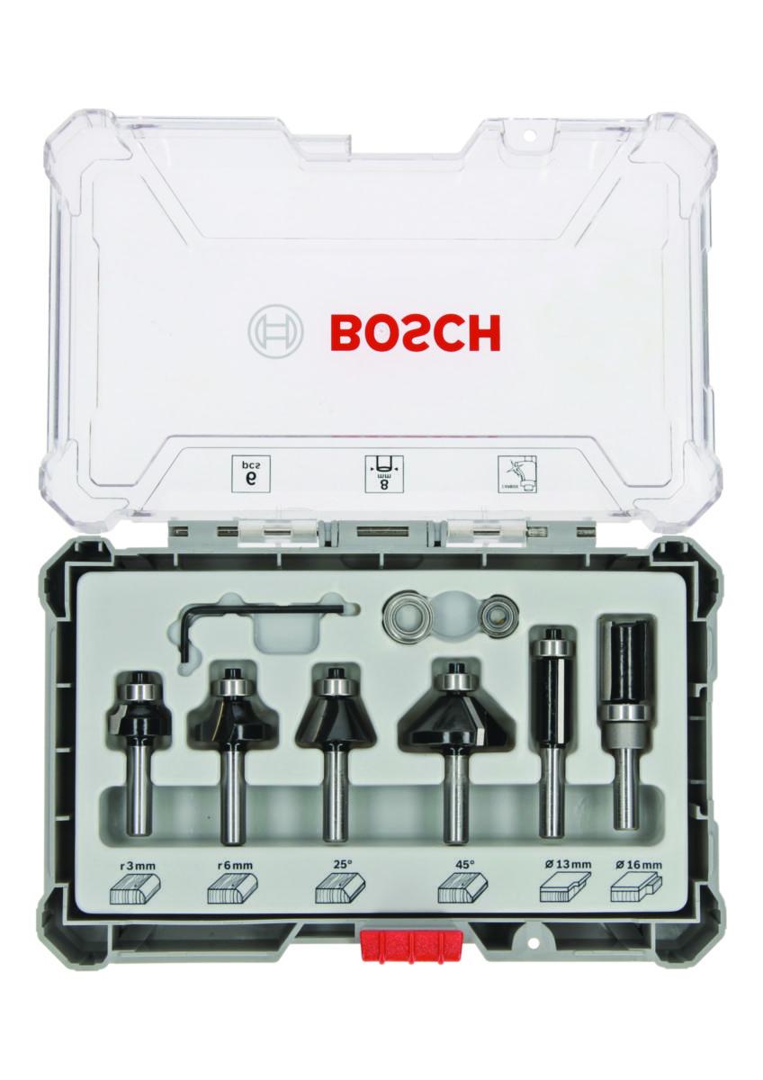 Fresesett Bosch HM Mixed A6 - Fresesett HM Mixed Bosch 8MM A6