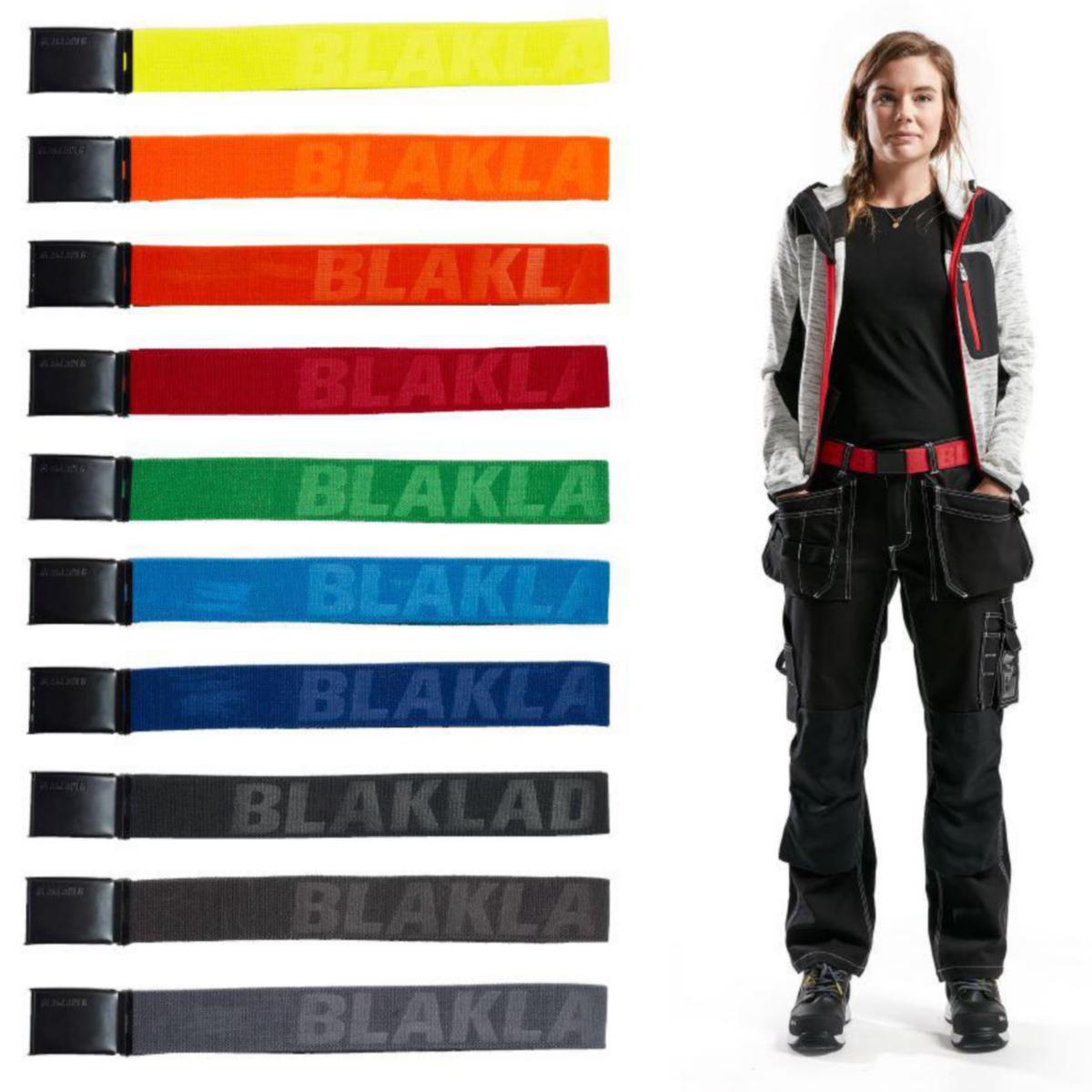Belte tekstil Blåkläder 4034 - Belte logo Blåkläder 4034 svart 4x130cm