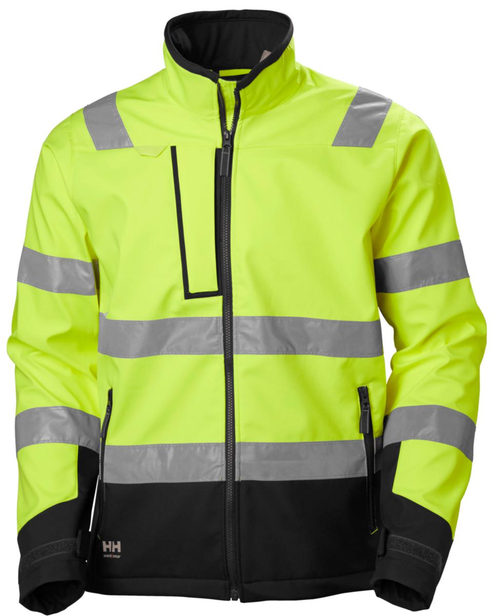 Softshelljakke HH Alna 2.0 HiVis kl.3 - Softshelljakke HH Alna 2.0 HiVis kl.3 gul/koksgrå str L