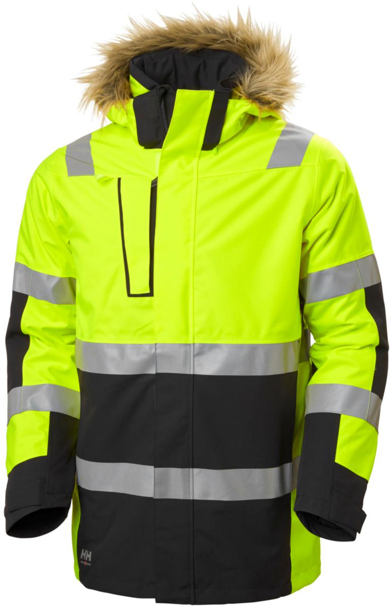 Parkas allværs HH Alna 2.0 HiVis kl.3 - Parkas allværs HH Alna 2.0 HiVis kl.3 gul/koksgrå str XL
