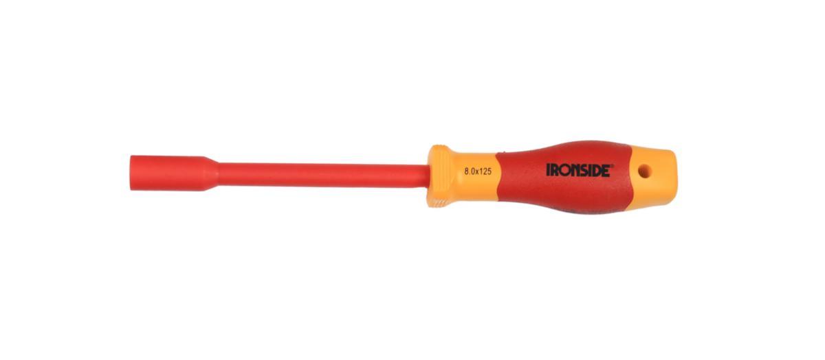Skrutrekker Isolert Ironside 1000V/VDE - Skrutrekker 8.0x125mm 1000v Ironside 2komp 103070