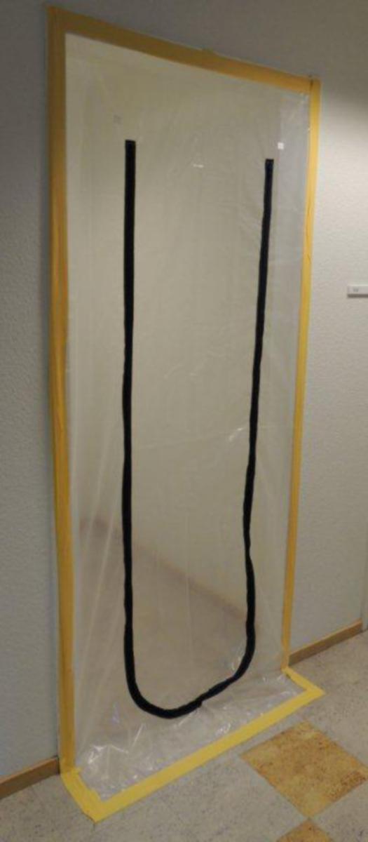 Støvbeskyttelse for dør a-collection - Støvbeskyttelse for dør A-Collection 120x230cm Transp