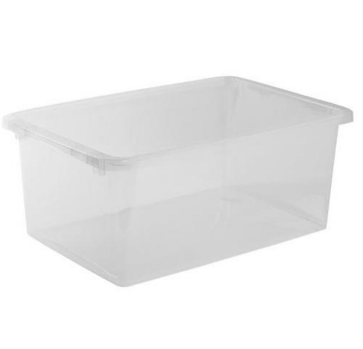 Oppbevaringsboks Store It Nordiska Plast - Oppbevaringsboks Store It Nordiska Plast 40L transparent