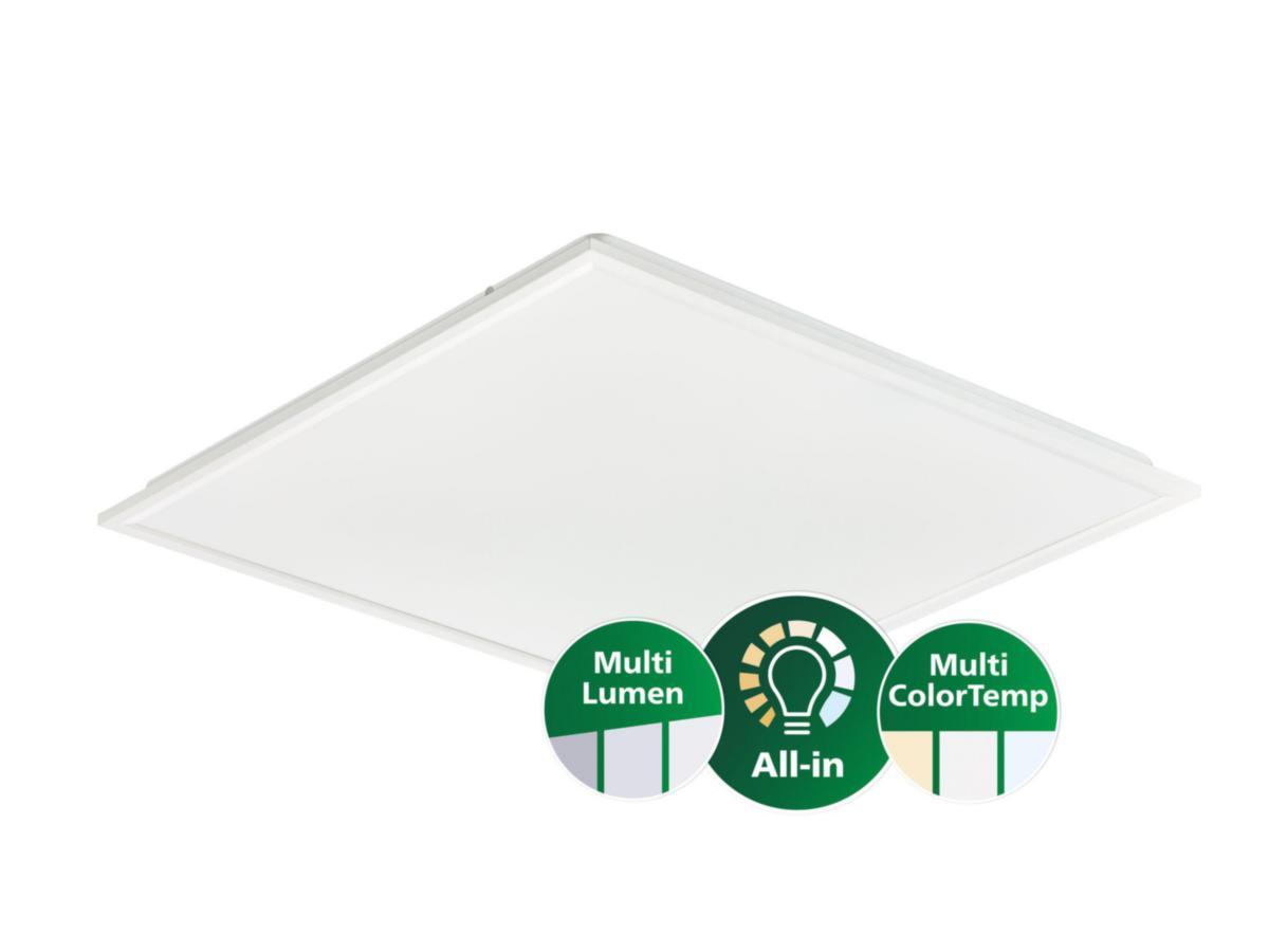 Takarmatur Philips CoreLine Panel G6 - 60x60 3-4klm 830/840 støpsel