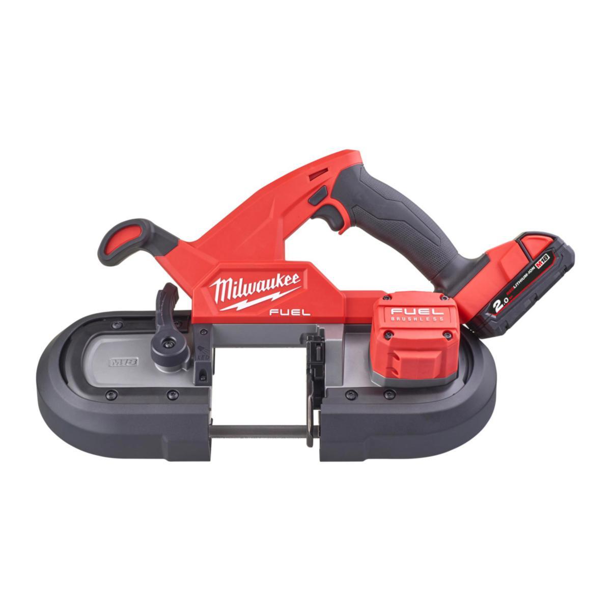 Båndsag Milwaukee M18 FBS85-202C - Båndsag M18 FBS85-202C Milwaukee 18V 2x2.0Ah