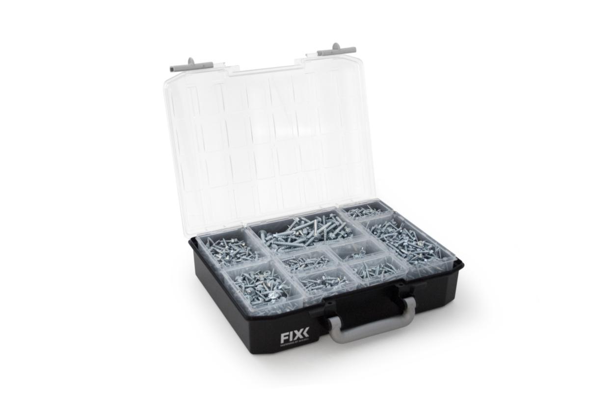 Sortimentskrin FIXX-case - Sortimentsskrin Fixx-case FIXX Stor 81x413x330mm