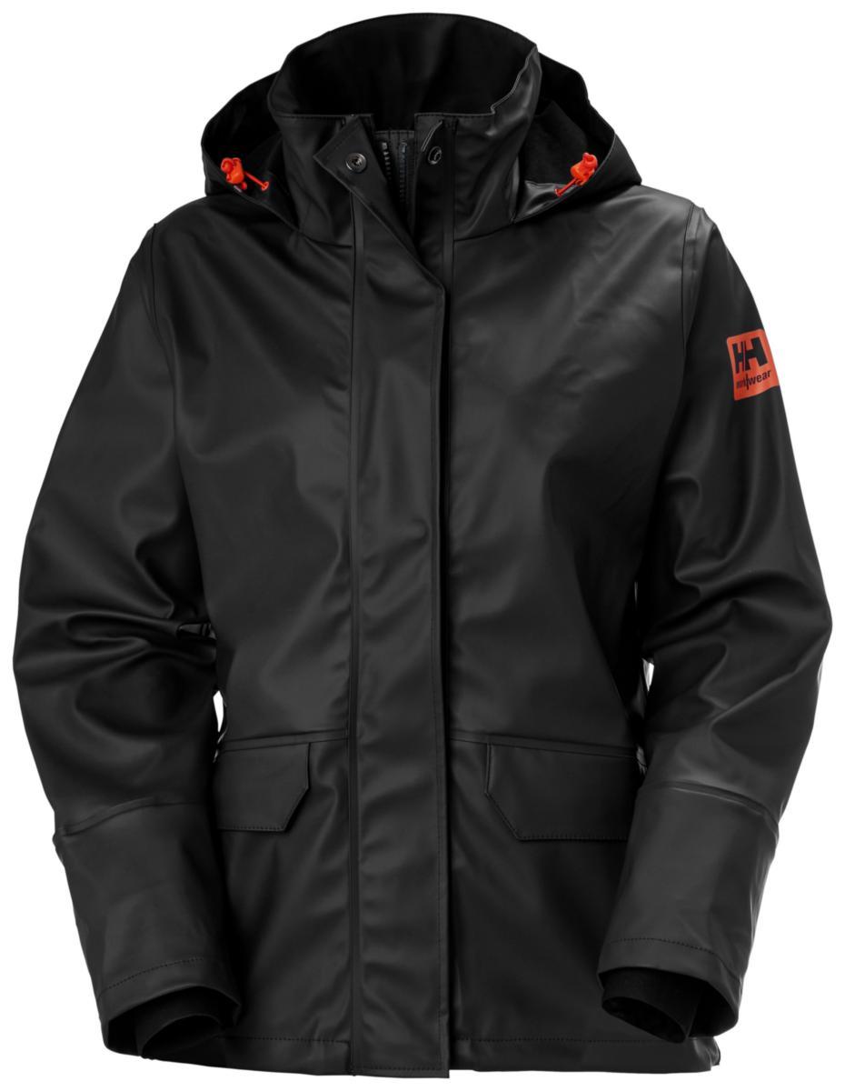 Regnjakke dame HH Gale - Regnjakke dame HH Gale svart str L