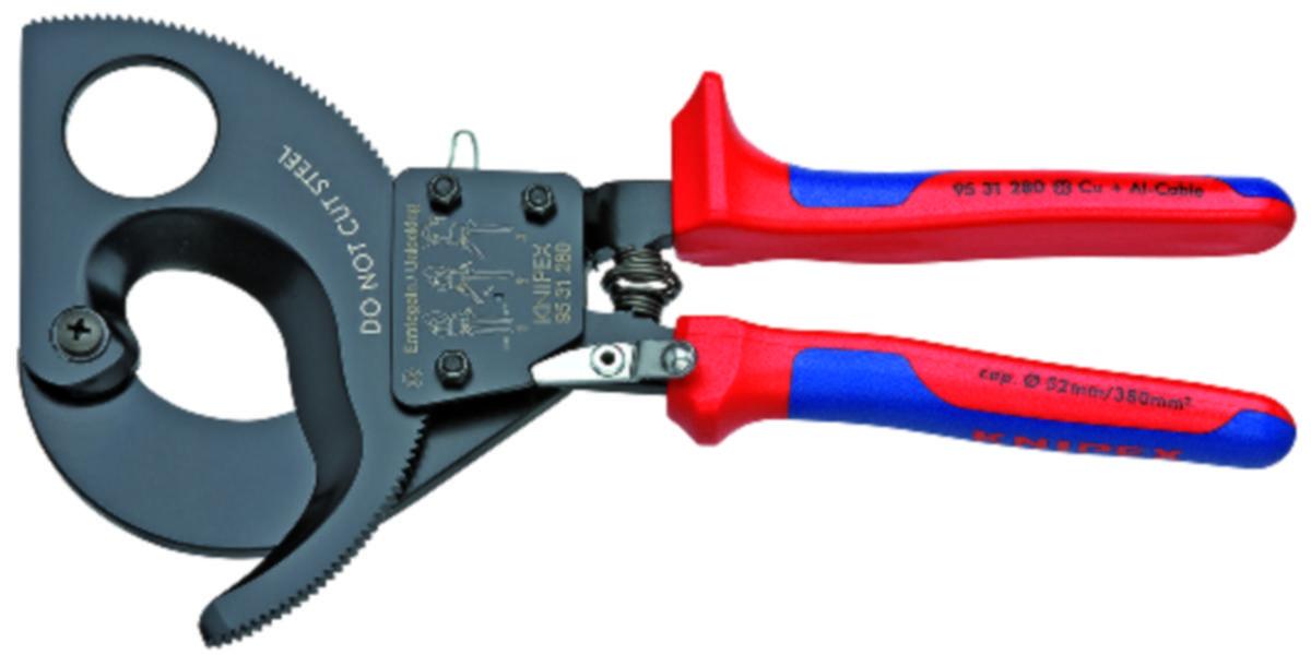 Kabelsaks Knipex 9531 Comfort - Kabelkutter 9531 Knipex 280mm