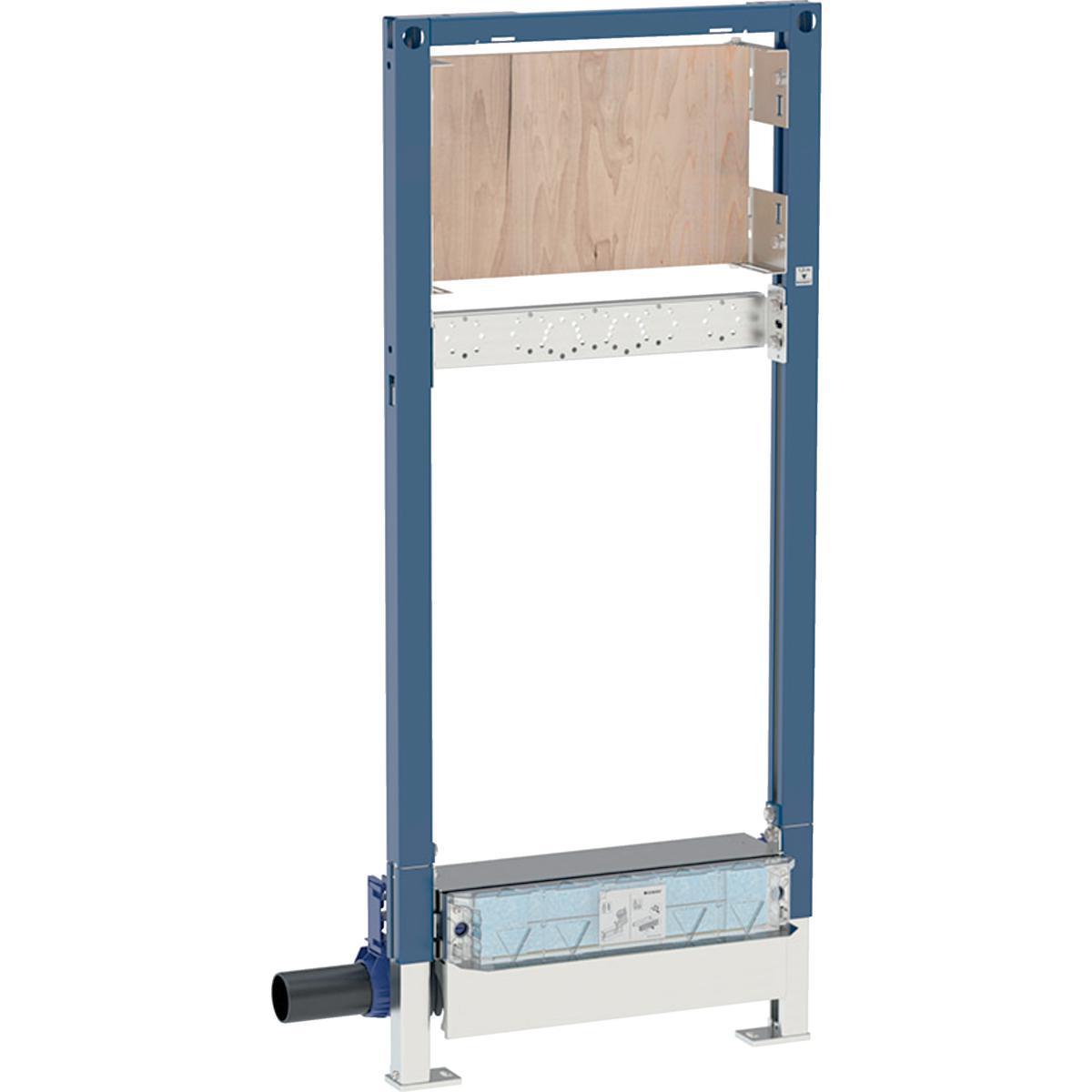 Veggslukelement Duofix, Geberit - Geberit Duofix veggsluk f/dusj h 130 cm. avløp ø50mm