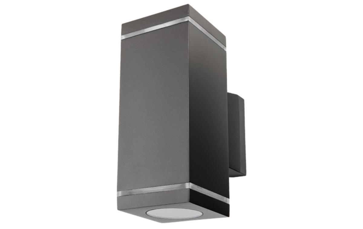 Veggarmatur Sg® Echo Deco grafitt LED - ECHO DECO GRAFITT 2X4.5W LED