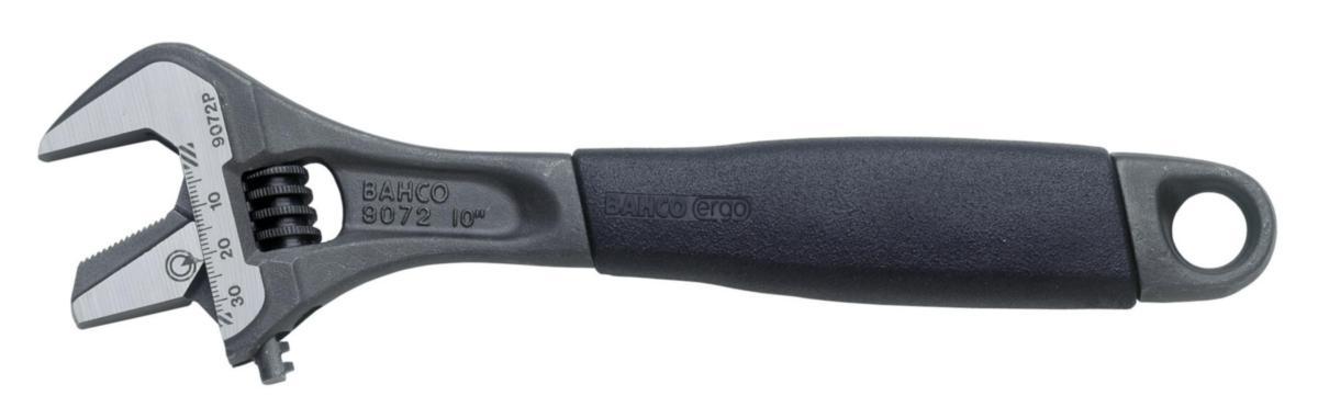 Skiftenøkkel Bahco 90-serien Ergo - Skiftenøkkel 9072P Bahco 257mm gripevidde 33mm
