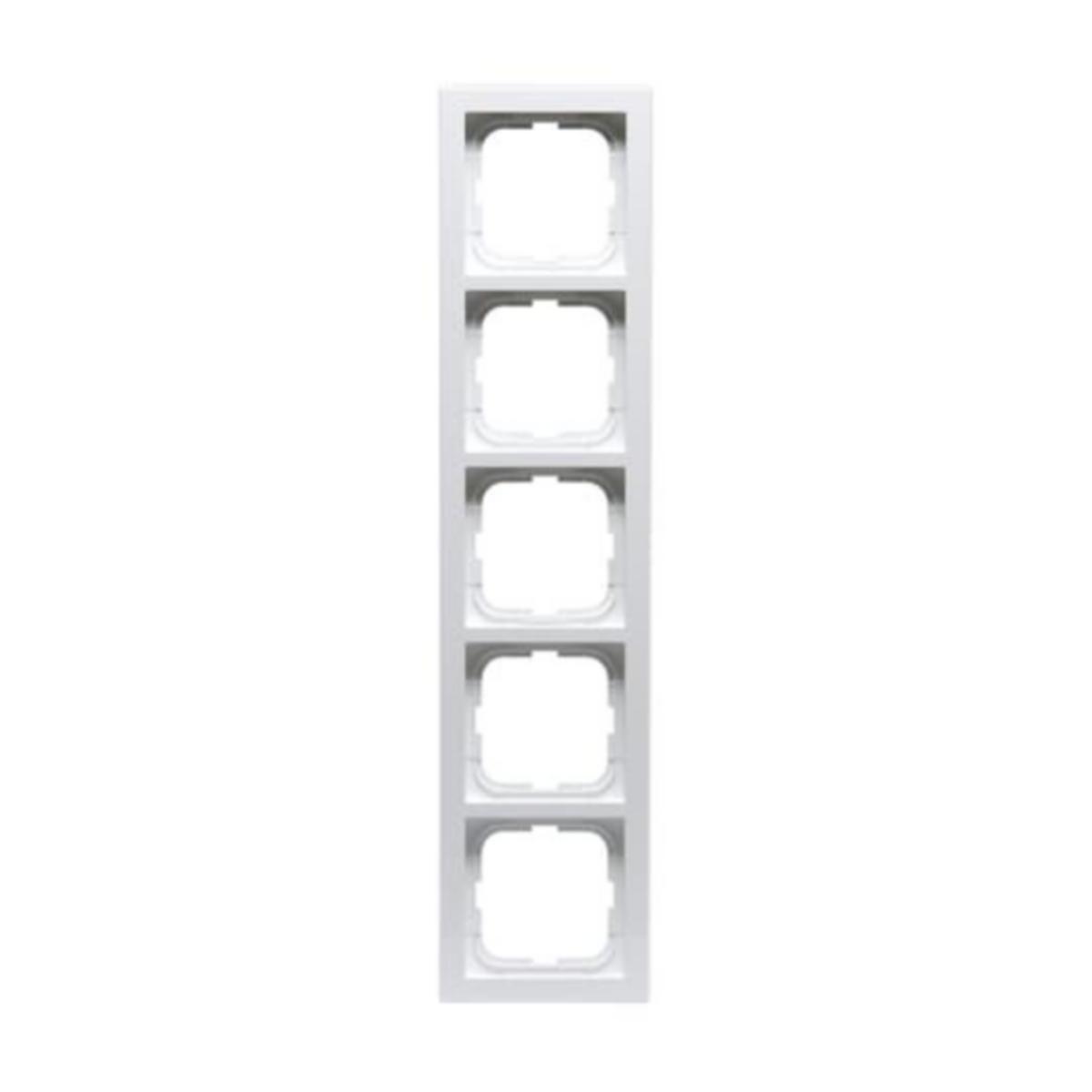 Kombinasjonsramme ABB Impressivo - Ramme 5V. 85MM. hvit